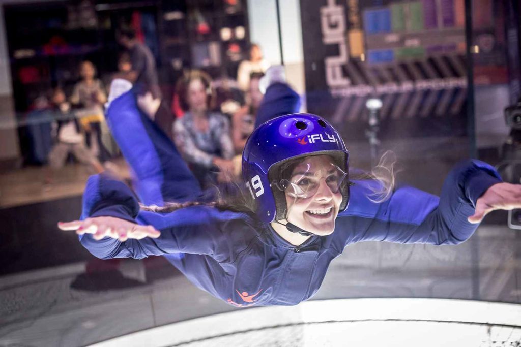 iFLY 포트로더데일 첫 플라이어 경험
