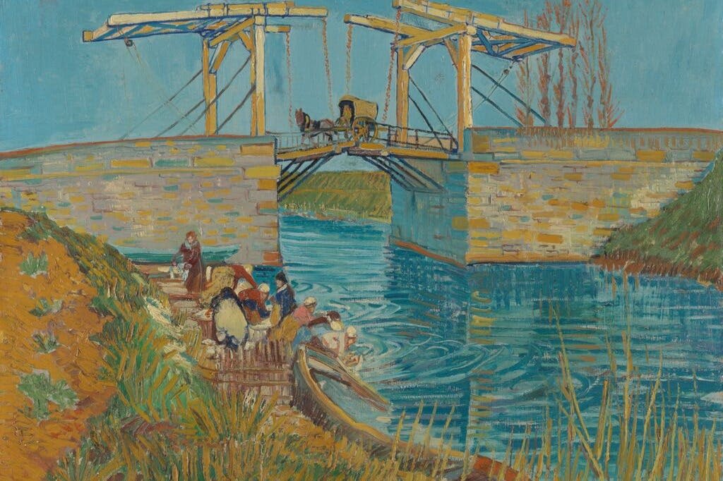 빈센트 반 고흐, Bridge at Arles (Pont de Langlois), 1888년 3월 중순