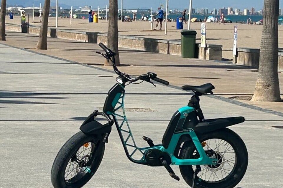 야마하 엔진이 장착된 프리미엄 전기 자전거를 타고 발렌시아를 둘러보세요. 자전거 라이딩을 즐기며 간편하게 페달을 밟으세요.