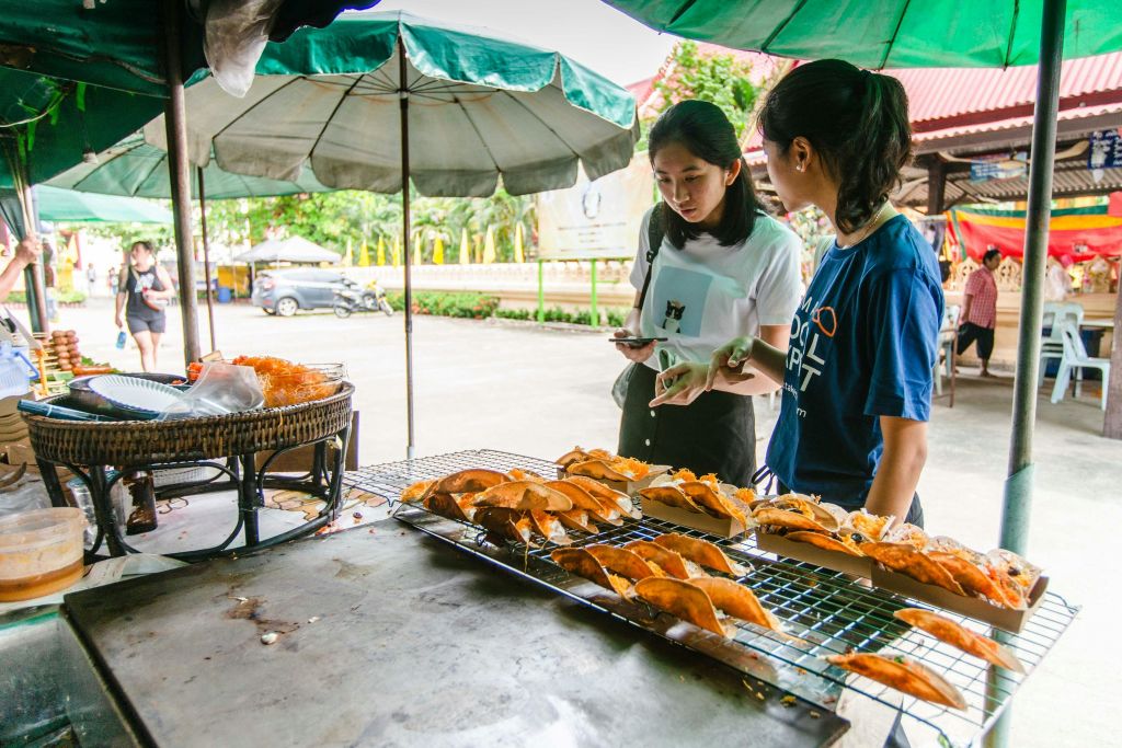 태국식 바삭한 팬케이크!