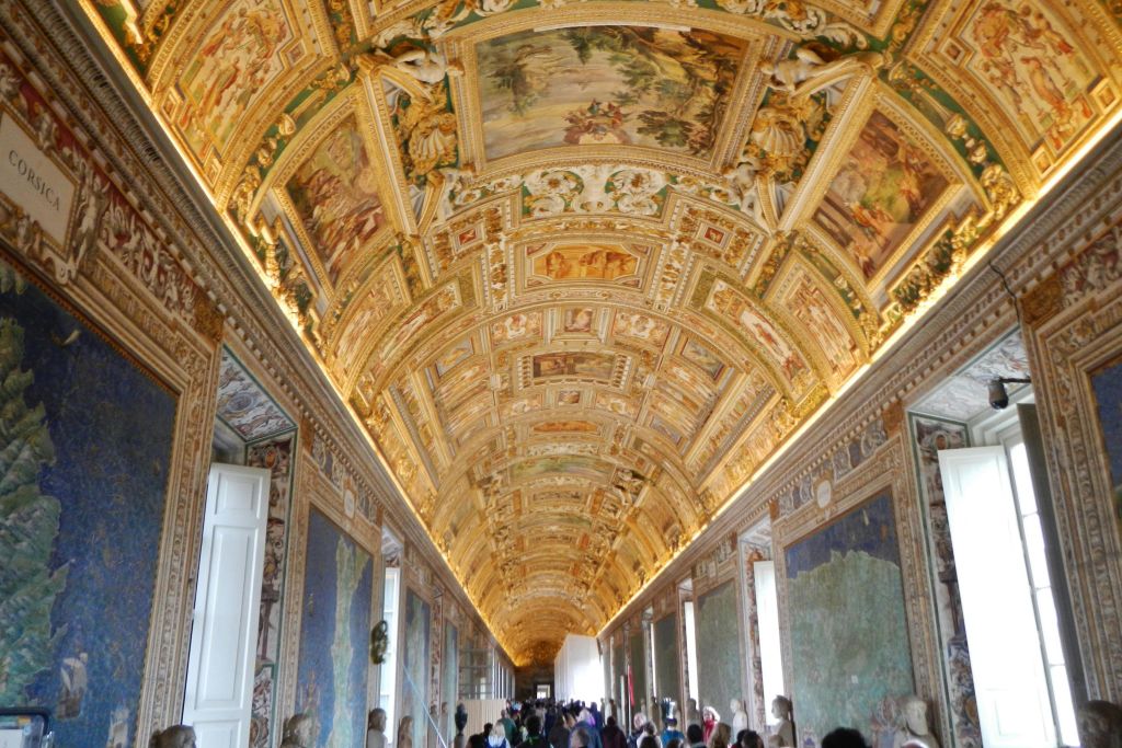 바티칸 미술관 - 지도 미술관
