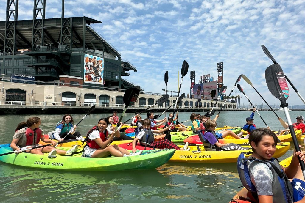 샌프란시스코에서 카약 타기