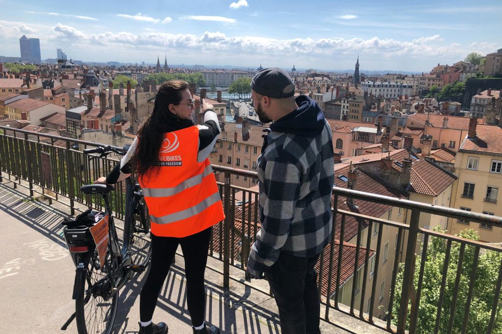 도시의 파노라마 전망