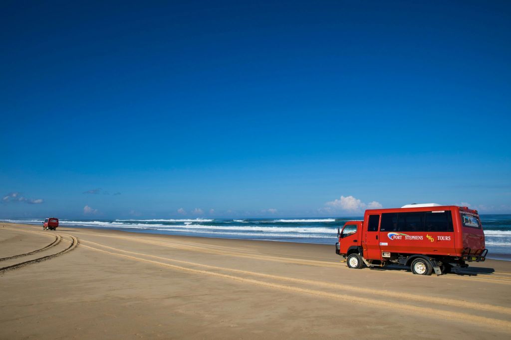 사륜구동 코치를 타고 전망을 즐겨보세요
