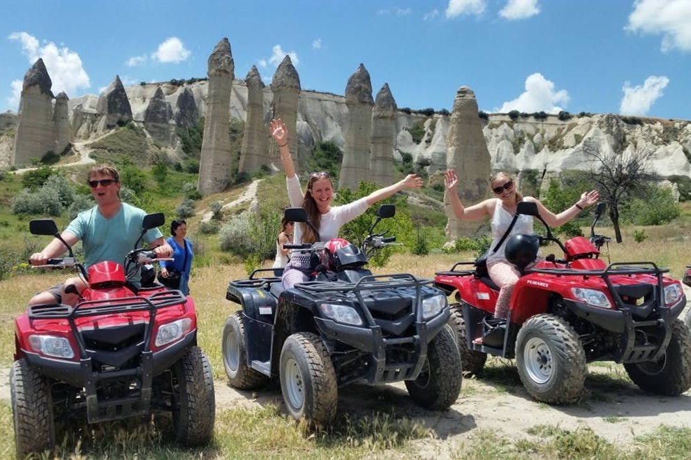 일몰에 즐기는 ATV 투어