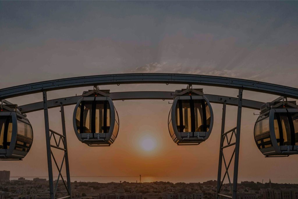 에미레이트 항공의 눈