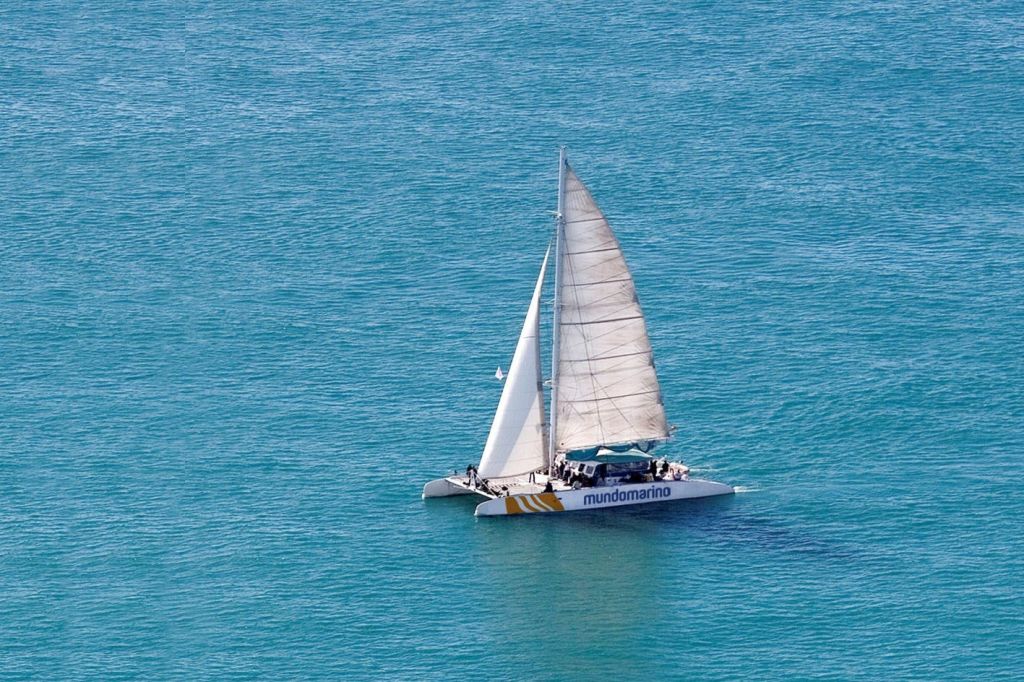 쌍동선 요트 여행