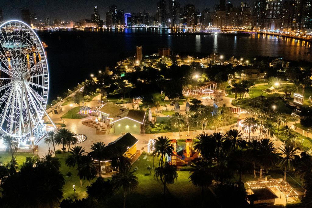 에미레이트 대관람차의 눈