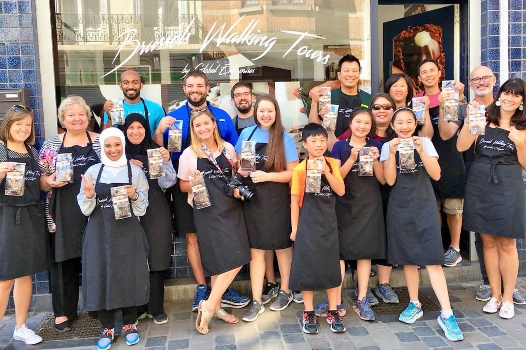 초콜릿은 그룹을 행복하게 해줍니다!