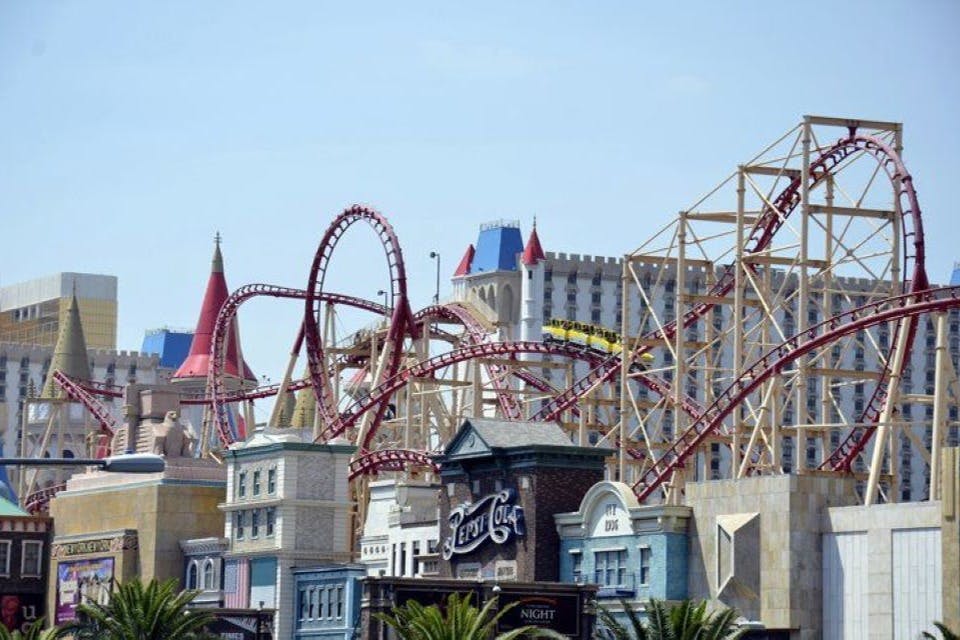 뉴욕 뉴욕 리조트 & 카지노의 빅 애플 롤러코스터