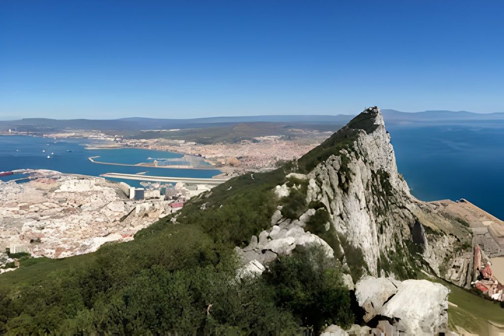 지브롤터의 아름다운 바위