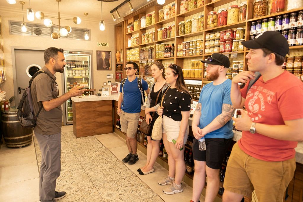 현지 식료품점 방문