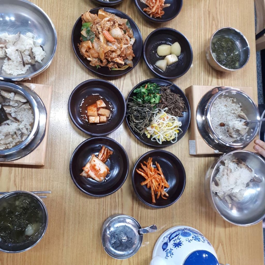 지리산 이시마 표고버섯 밥