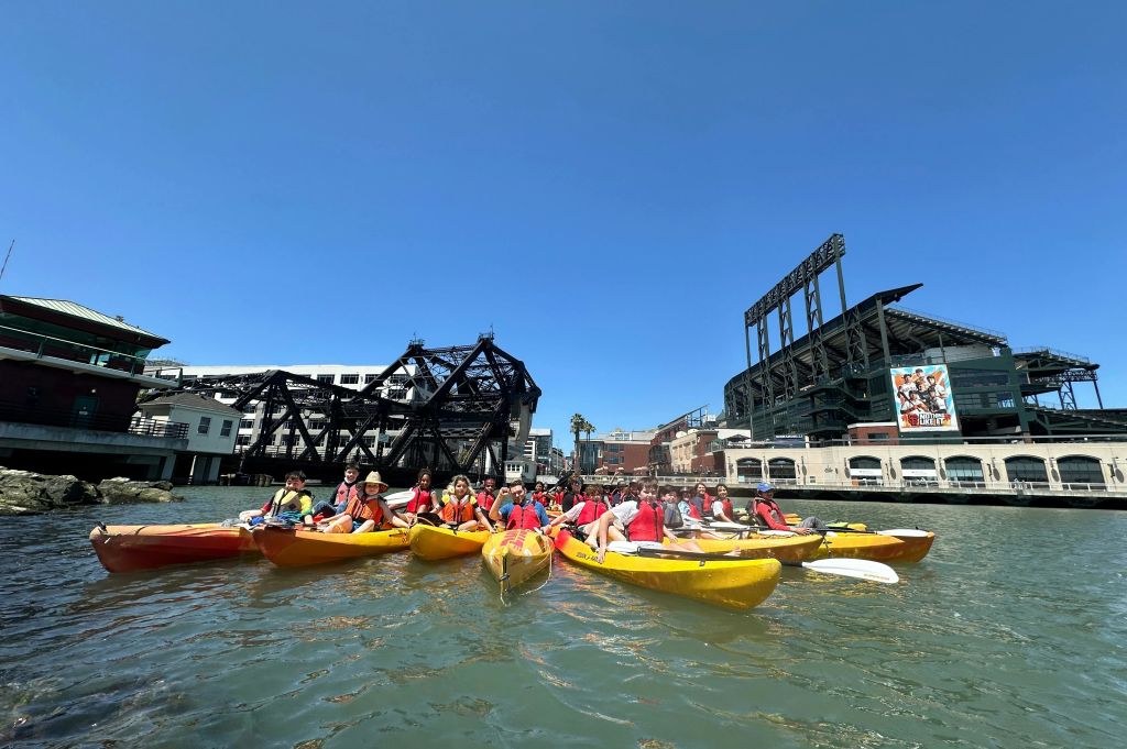 샌프란시스코에서 카약 타기