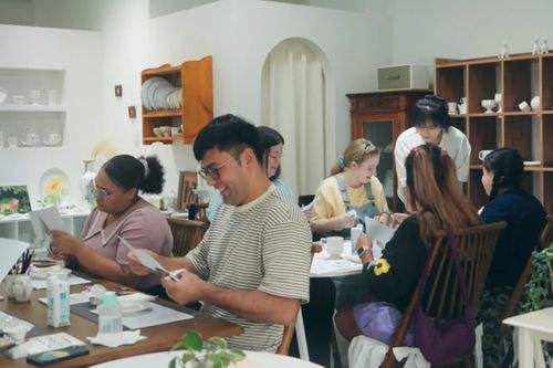 [Gyeongnam] Yangsan Porcelain Painting Experience | Pottery Class Near Busan