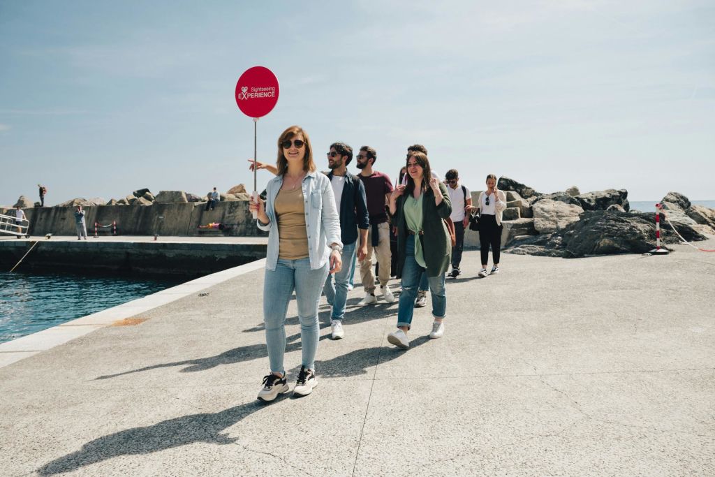 리보르노에서 피사와 친퀘테레의 보석인 마나롤라까지 해안 여행.