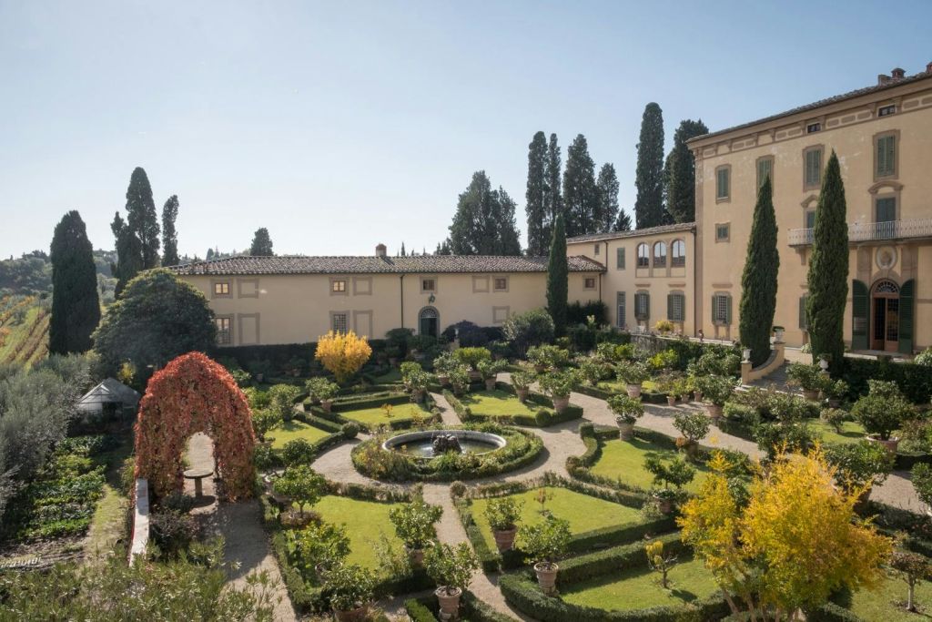 키안티 와이너리 정원