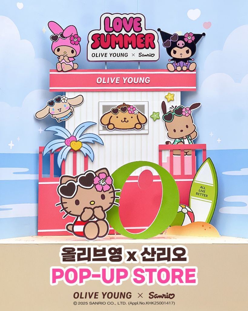 Olive Young x Sanrio Characters Pop-up Thumbnail
