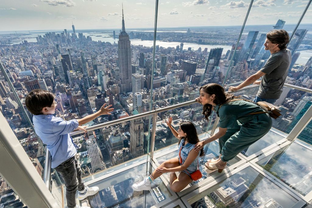 맨해튼의 서밋 원 밴더빌트에서 바라보는 전망