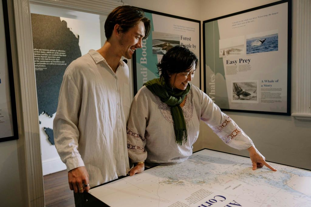 통역 센터 방문객