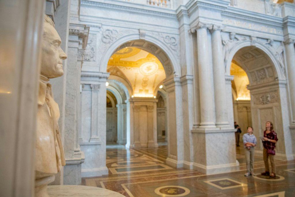 국회도서관 대강당 내부