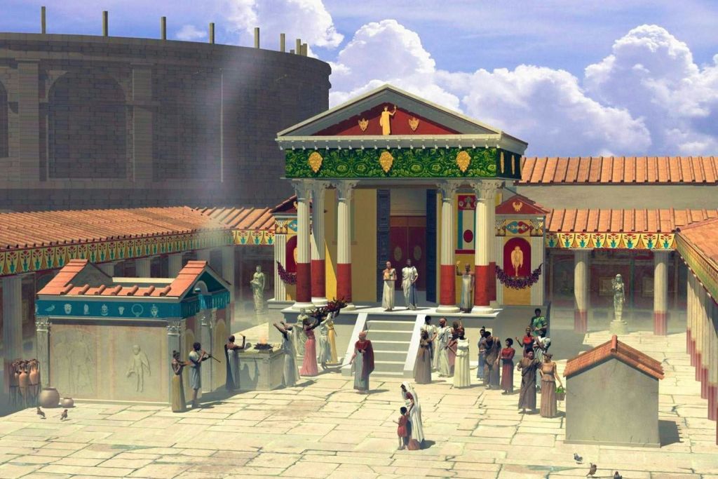 폼페이의 증강 현실 재구성