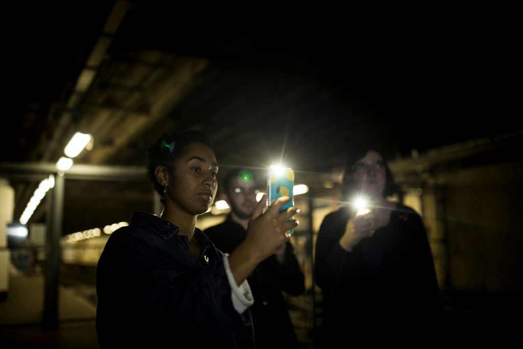 바비칸 센터 아래 '카타콤'