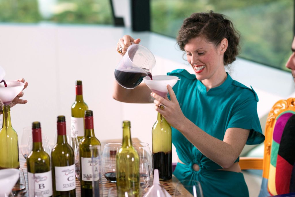 블렌딩 벤치 즐기기