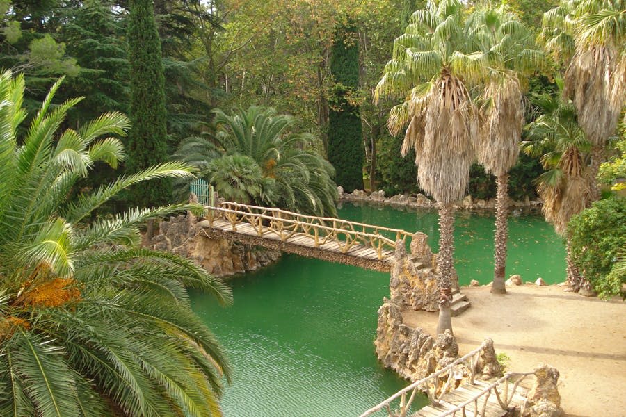 케임브릴스 파르사마 호수 풋브리지