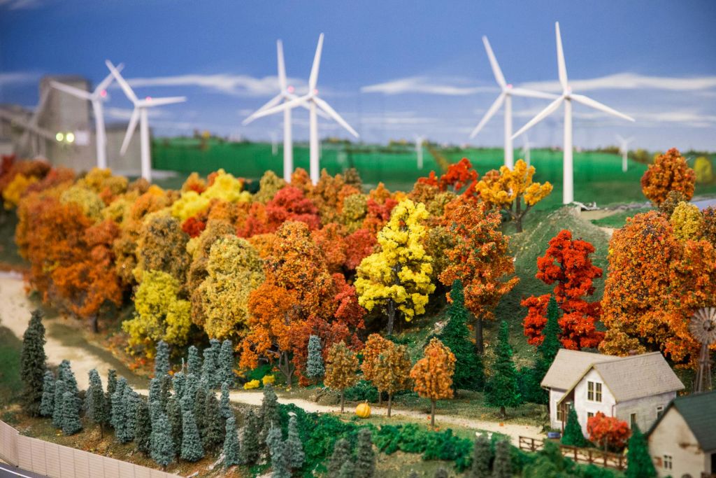 리틀캐나다에는 15,000그루가 넘는 나무가 전시되어 있습니다!