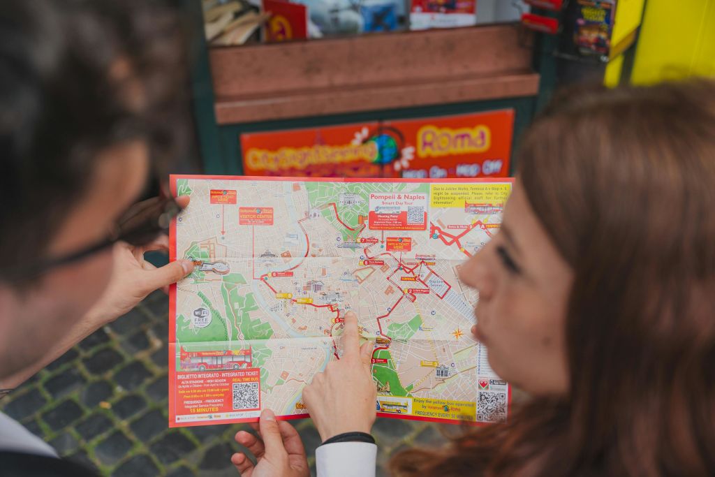 로마 시내 관광 + 치비타베키아에서 버스로 이동