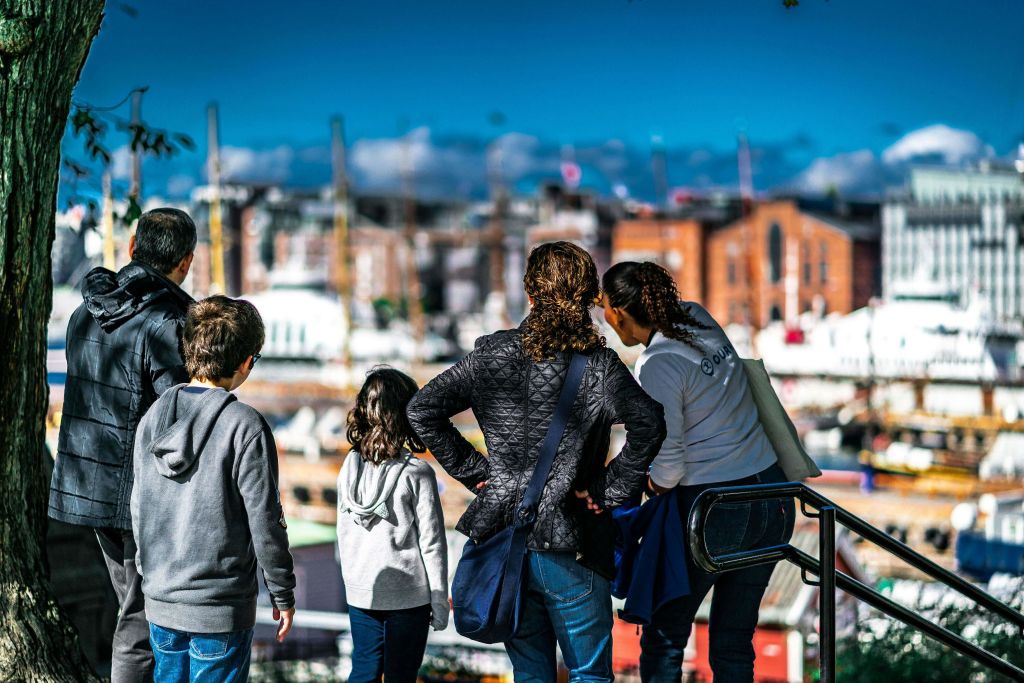 Aker Brygge의 모습.