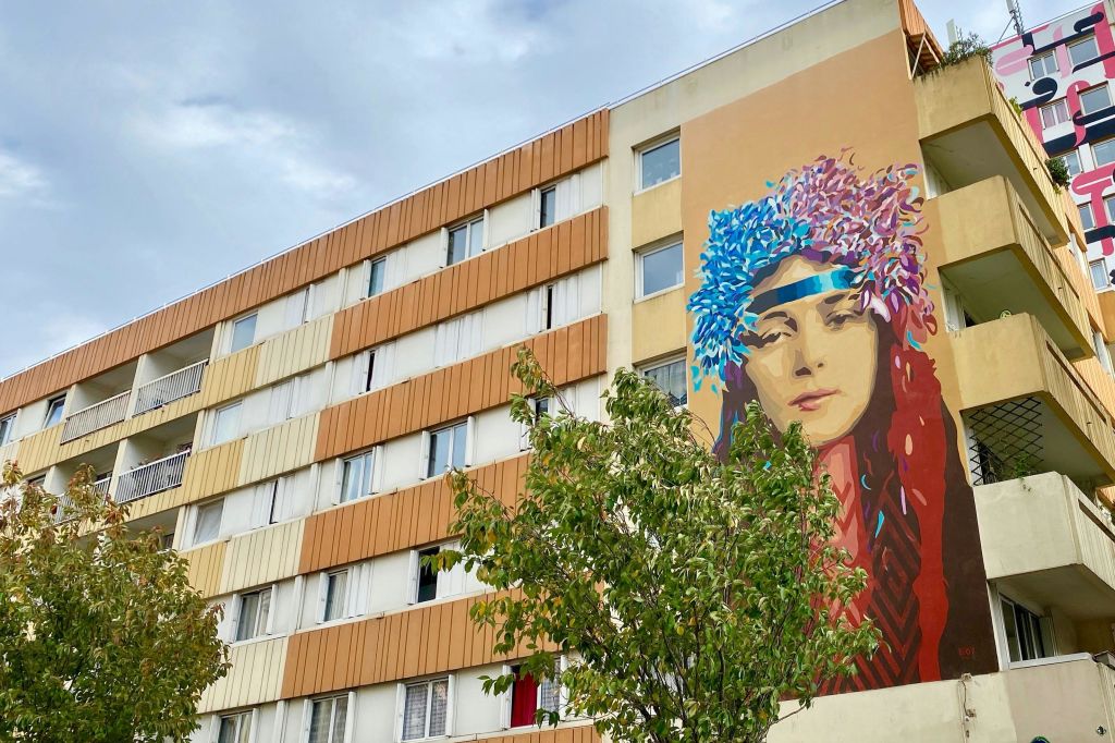 거리 예술 작업