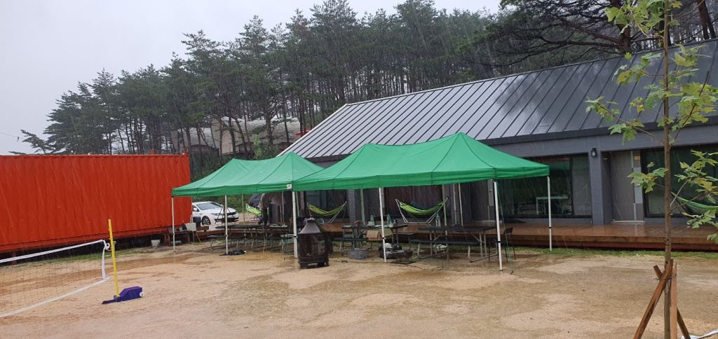 속초 밤하늘 글램핑
