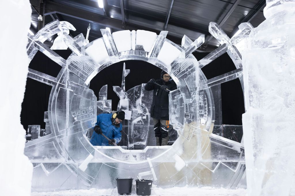 네덜란드 얼음 조각 축제