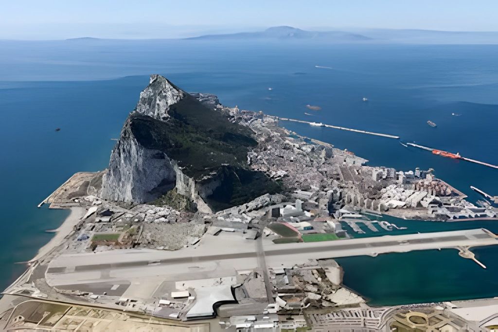 웅장한 도시 전체의 조감도