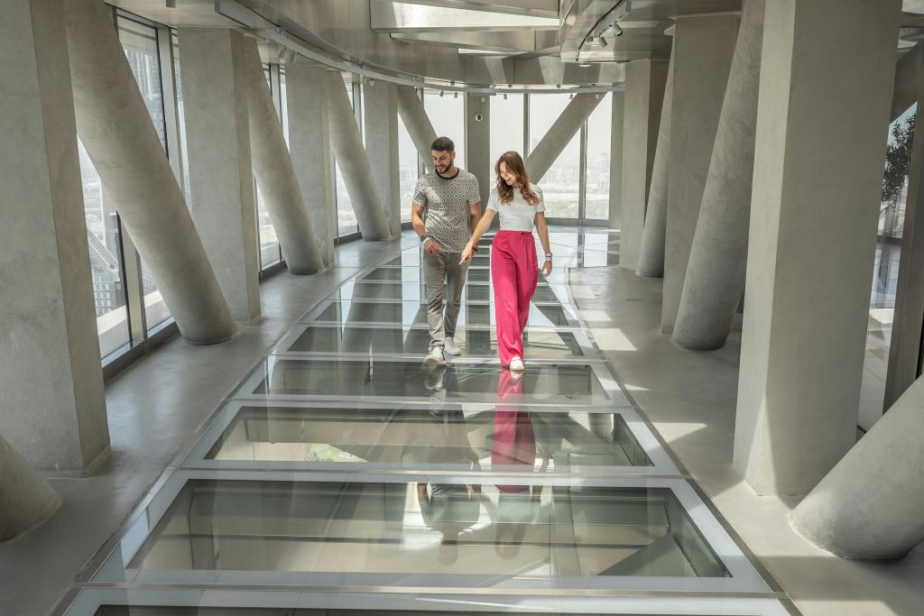 스카이뷰 전망대 - 유리 산책