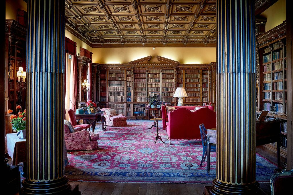 Interior of Highclere Castle