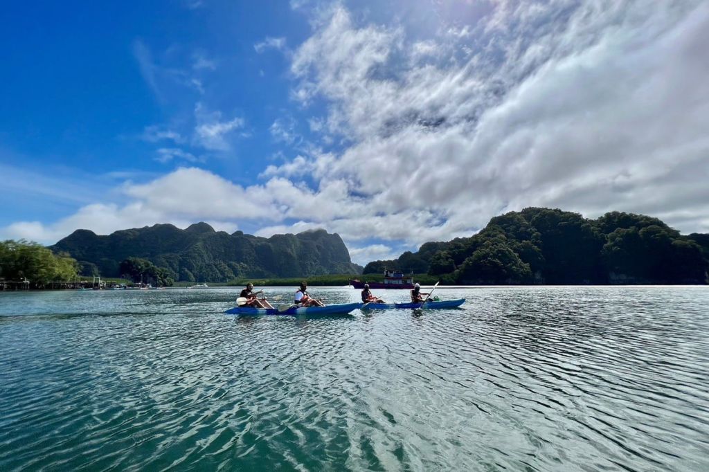 세계적으로 유명한 아오탈란 카약, 맹그로브 나무, 바다, 산, 맹그로브의 풍부한 자연 생태계 체험