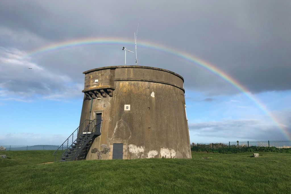 나폴레옹을 방어하기 위해 1803년에 지어진 마르텔로 타워