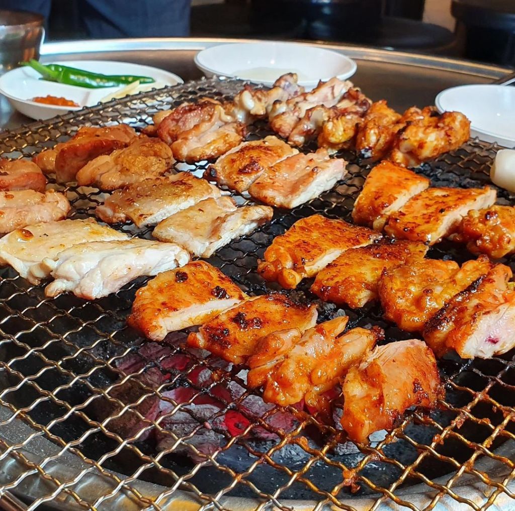 한가네 숯불 닭갈비 보정 점