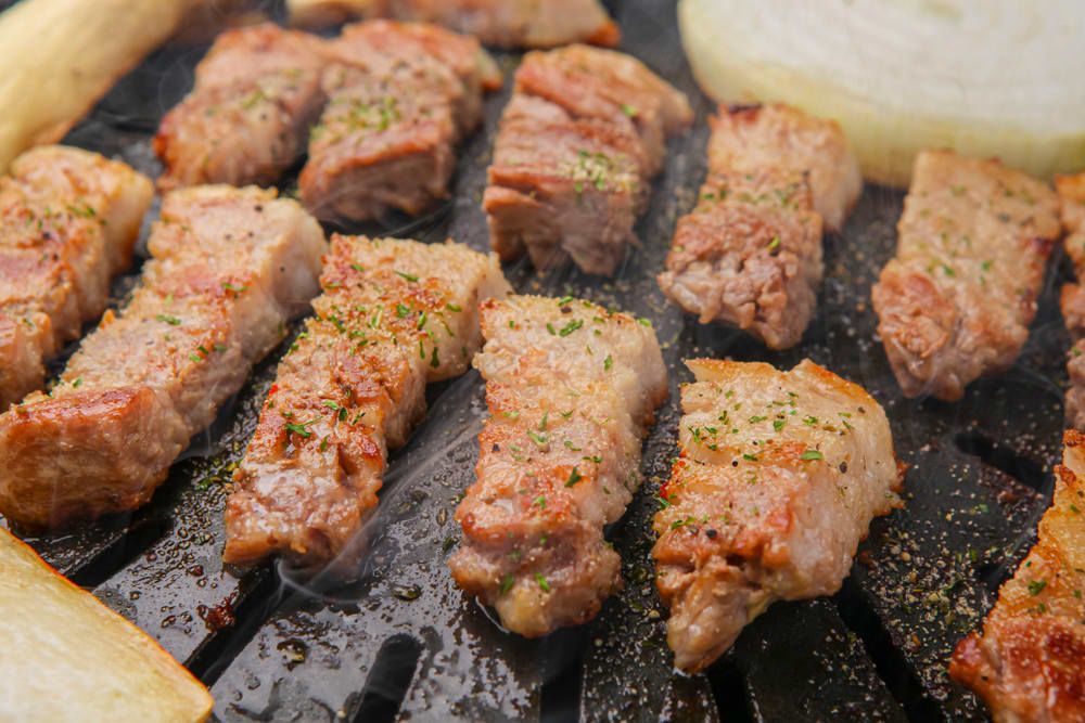 제주 토종돼지 모둠 구이