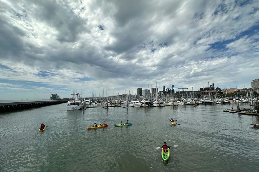 샌프란시스코에서 카약 타기
