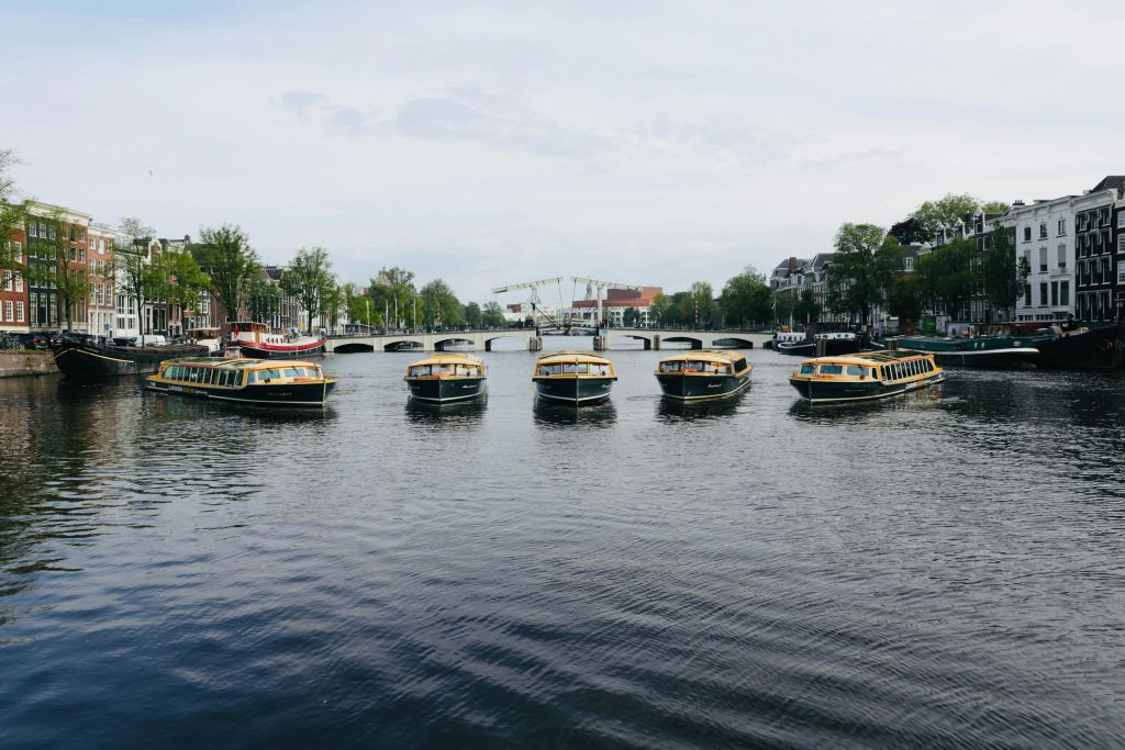 암스테르담 서클 라인 보트