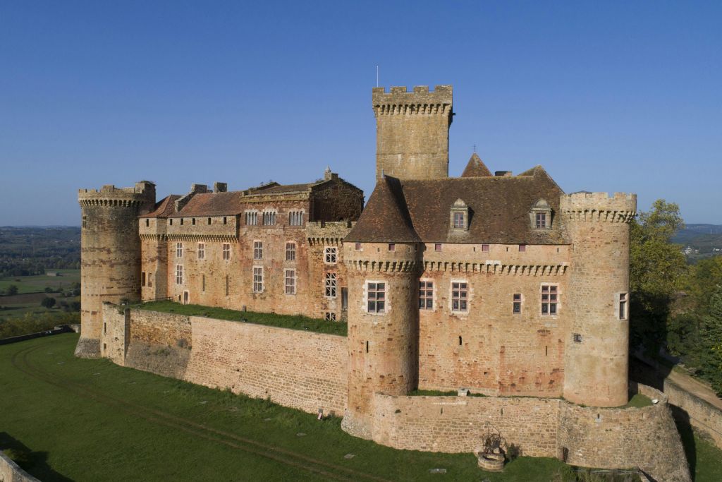 Château de Castelnau-Bretenoux, 앙상블 수드 우에스트