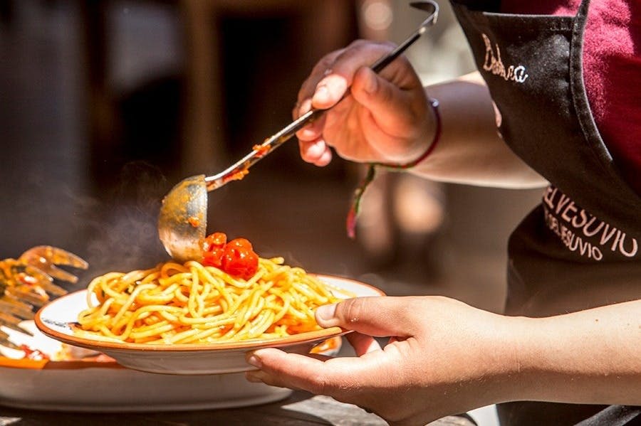 전형적인 요리 맛보기