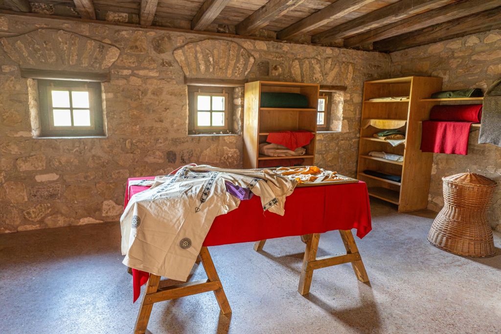 루키우스의 집 내부