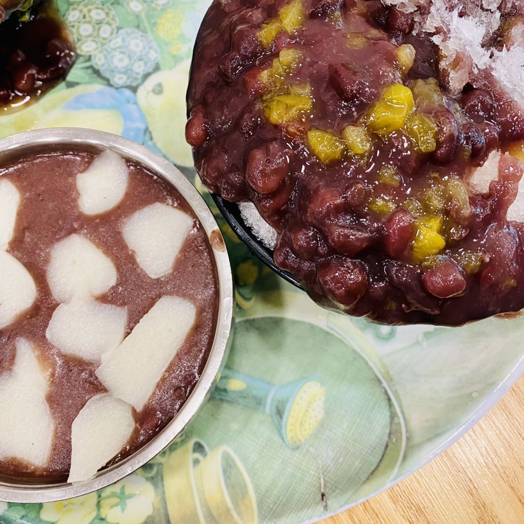 해운대 옛날 팥빙수 단팥죽