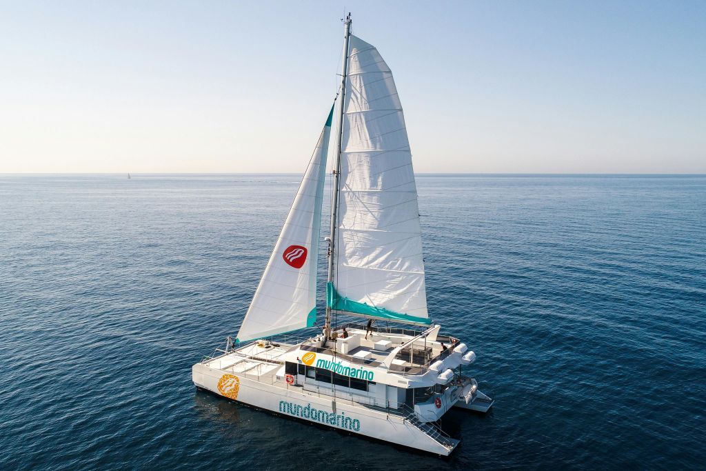 쌍동선을 타고 떠나는 항해 여행