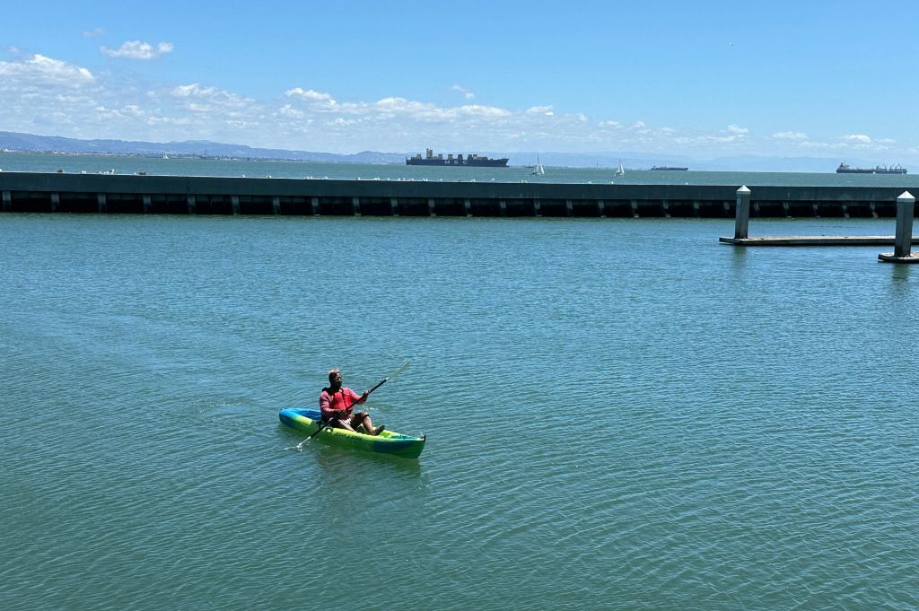 샌프란시스코에서 카약 타기